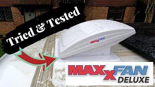MAXXAIR DELUXE FAN ULTIMATE GUIDE - Full review and product walkthrough for van life