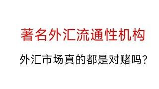 外汇市场全球著名流通性有哪些机构；交易场所/报价来源为何不同/外汇平台如何选择