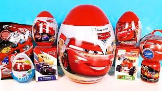 ТАЧКИ МОЛНИЯ МАККВИН Mix! МАШИНКИ сюрпризы ИГРУШКИ мультик Cars Disney! Kinder Surprise unboxing