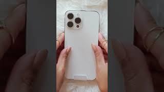 iPhone 13 pro max white unboxing #shorts #asmr