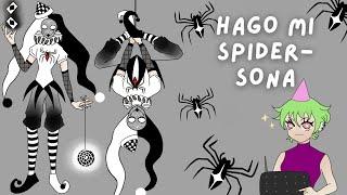 Hago mi spidersona -historias de terror- |speed painting| Lu brush