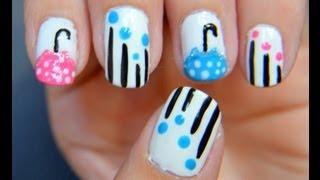 Uñas paraguas - Umbrella nails