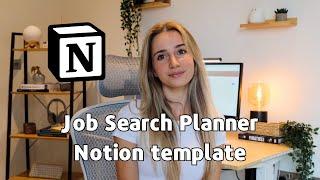 My Job Search Notion Setup for Efficient Interview Prep | w/ template!