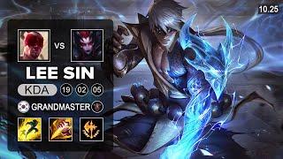 GEN G Clid Lee Sin Jungle vs Elise - KR Grandmaster Patch 10.25