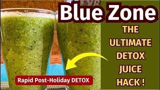 Regret Overeating? Green Elixir To DETOX &  REVERSE Holiday Overeating RAPIDLY!