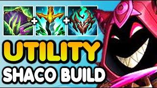 MY NEW UTILITY SHACO BUILD!! (REDUCE SHIELDS, HEALING, AND MAGIC RESIST)