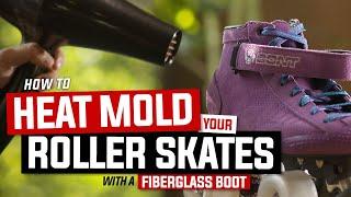 How to Heat Mold Bont Fiberglass Roller Skate Boots