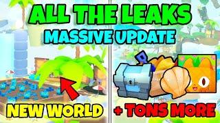 NEW WORLD,  EGG, PORTALS, + ALL THE LEAKS In Pet Simulator 99!