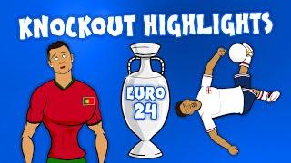 EURO 2024 - The Knockout Stage (Goals Highlights)