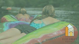 Floating the Oconaluftee River • Cherokee, North Carolina • Visit Hideaway Point