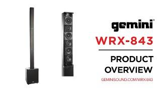 WRX-843 Product Overview by Gemini Sound