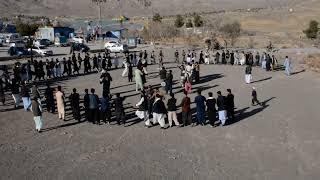 Dur chemist Students Attan at Hanna Lake 2023 /  Quetta / Balochistan