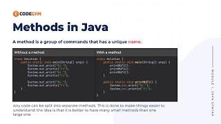 Method in Java | CodeGym University Course