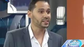 Pedro Lopes do TEDxPraia no Jornal da Noite da TCV - Televisão de Cabo Verde