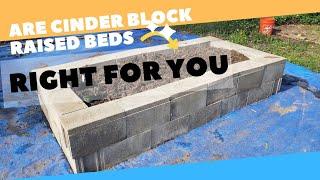 Pros and Cons Of Building A Cinder Block Raised Bed!