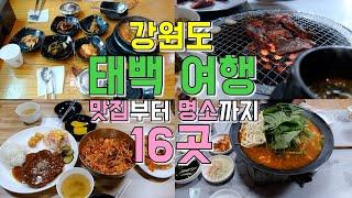 강원도 태백 맛집과 명소 16곳 한편으로 끝내기