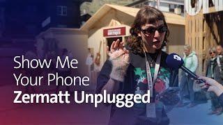 Zermatt Unplugged Besucher*innen teilen ihre Hintergrundbilder – Show Me Your Phone