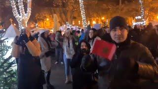 World Cup 2022: Celebrations in Zagreb after Croatia wins bronze, and meeting a Moroccan :)