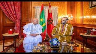 SM le Roi Mohammed VI reçoit le président mauritanien Mohamed Ould Cheikh El Ghazouani