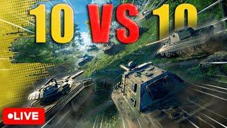 10 vs 10 – aka 1 vs 19: Mehr Panzer, Weniger Platz, Gleiches Leid || World of Tanks Blitz