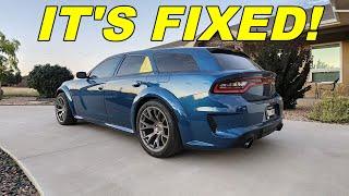 I Built The Worlds FIRST Trackhawk Swapped Dodge Magnum & It's Crazy Fast!
