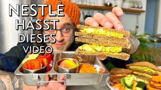 MEAL PREP - gesunde Brotzeit für Kinder / Schule / Arbeit / NESTLÉ hasst dieses Video