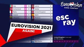 Eurovision 2021 Again! | Grand Final Voting