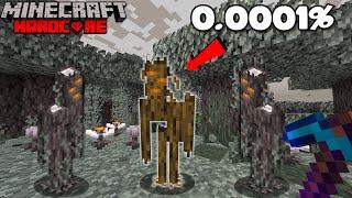 I COLLECT ALL RAREST Mobs in Hardcore Minecraft 1.21.4