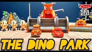 Disney Pixar Cars On The Road | The Dino Park (Tractor Tipping Version)