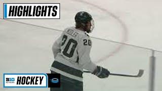 Michigan Tech at Michigan State | Big Ten Men's Hockey | Highlights | Dec. 30, 2021