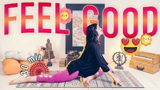 Yoga FEEL GOOD : Juste des postures simples qui font du BIEN (30 min de Vinyasa Doux)