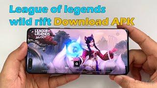 League of Legends Wild Rift beta download for many regions