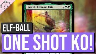 Elf-Ball One Shot KO! | Imaryll, Elfhame Elite | New Commander | Game Night Spoiler | EDH | MTG