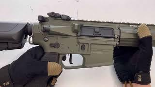 Best Out Airsoft Gun Out of the Box (Under $500)?! | Krytac Trident CRB-M (Foliage Green) M-LOK