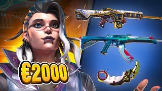 Diese SKINS brauchst du UNBEDINGT! Meine 2000€ Valorant Collection!