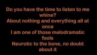 Green Day - Basket Case [HQ & Lyrics]