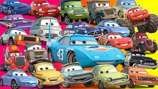 Looking For Disney Pixar Cars Lightning Mcqueen, Hudson Hornet, Luigi,Brick Yardley,Bubba Wheelhouse