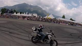 BMW Days 2018 in Garmisch, Stuntshow with Mattie Griffin and Dirk Manderbach