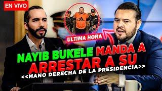 IMPACTANTE NAYIB BUKELE C4PTURA A SU COMISIONADO PRESIDENCIAL CHRISTIAN FLORES