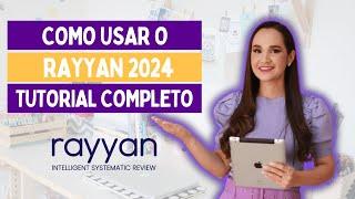 TUTORIAL COMPLETO - Nova atualização do Rayyan 2024: como exportar os arquivos e realizar a triagem