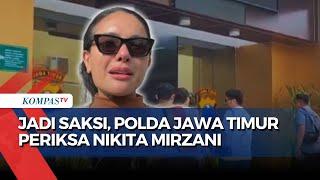 Jadi Saksi Kasus Dugaan Pencemaran Nama Baik, Artis Nikita Mirzani Diperiksa Polda Jatim