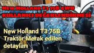 New Holland T3 75B traktör hakkında merak edilen detaylar #tarım #newholland #farming #shortvideo