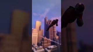 Spiderman milesmorales pro web swinging #gaming #ps5 #sunflower #beatsync #spidermanmilesmorales