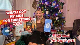 WHAT I GOT MY KIDS FOR CHRISTMAS | CHRISTMAS 2024 | IDEAS FOR BOYS & GIRLS