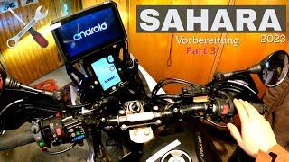 Project Sahara - Motorcycle Preparation Part 3 | Customize Tenere 700 Acerbis Tank KEDO Navilisator