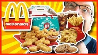 McDonald's Holiday Sharebox Challenge - 2430 CALORIES + 2480mg SODIUM
