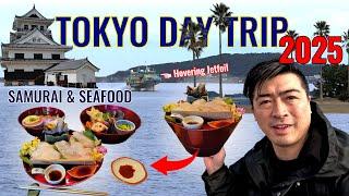 JAPAN 2025  | A Perfect Tokyo Day Trip: Samurai Castles, Seafood & Ocean Views