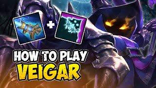 How to Play VEIGAR MID for Beginners | VEIGAR Guide Season 10 | League of Legends