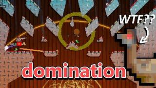 LIERO - sugar_zone - domination feat roomu defending the zone! - Webliero Extended GAMEPLAY