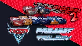 PROJECT TRILOGY PACK 2 - Lightning McQueen Paintjobs! - Cars 2 (PC)